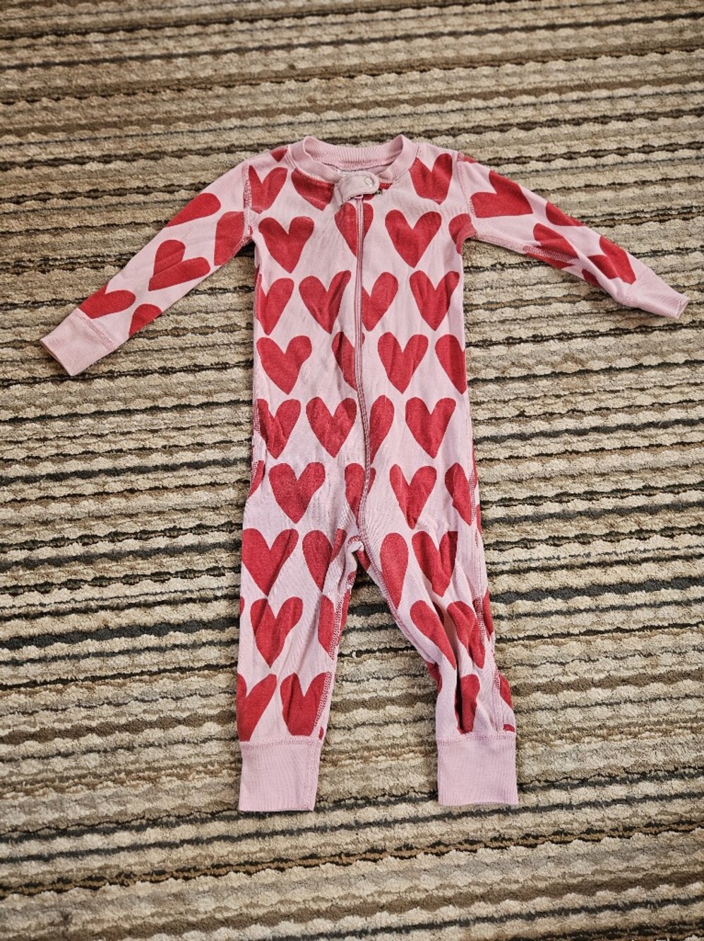 Hanna Andersson Zip Front Baby Pajamas